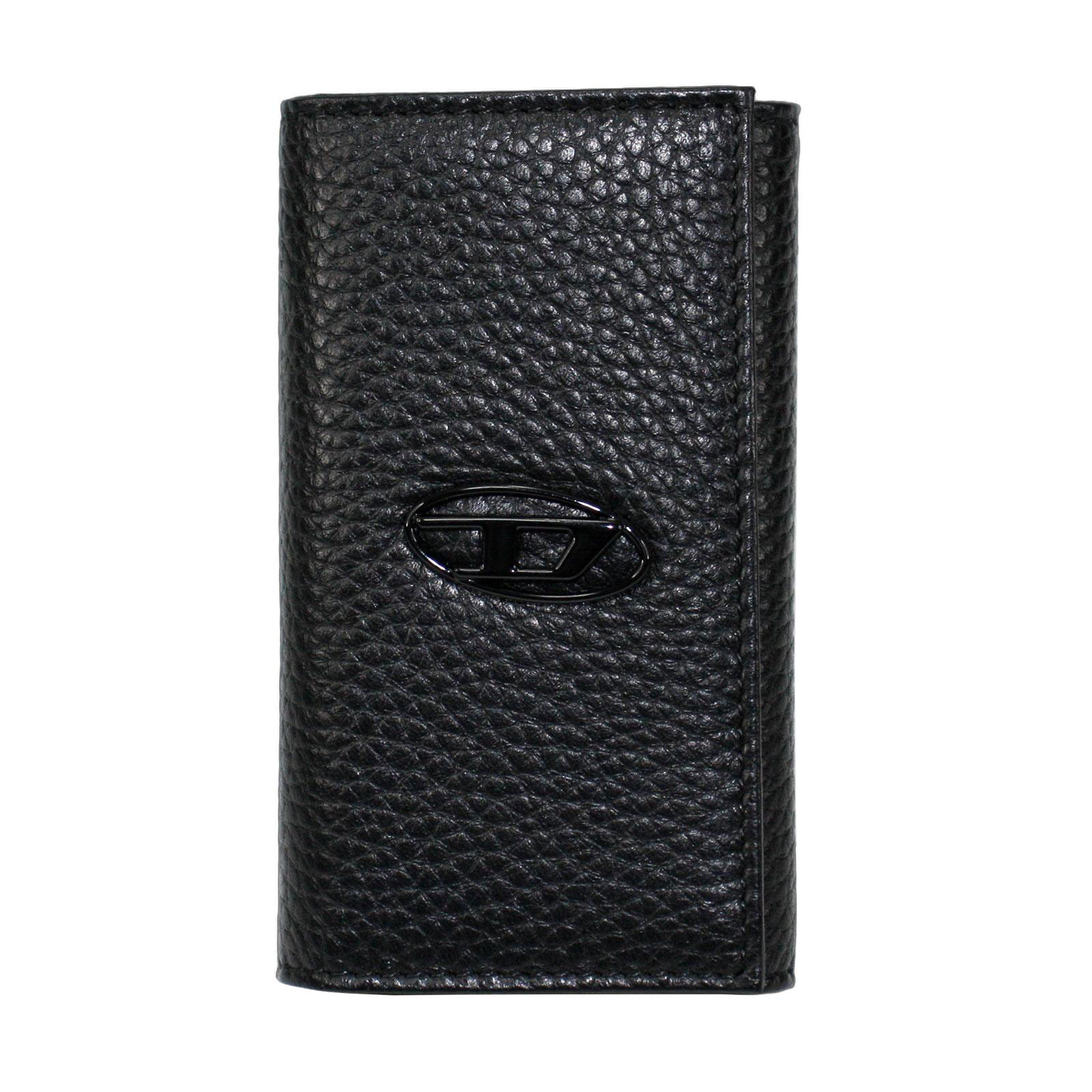 Rakuten - 【送料無料】2026春夏新作 DIESEL ディーゼル キーケース キーホルダー X10609 P0685 T8013 HISSU EVO KEY HOLDER メンズ レディース ユニセックス ブラック レザー 本革 革【ブランド】【プレゼント】
