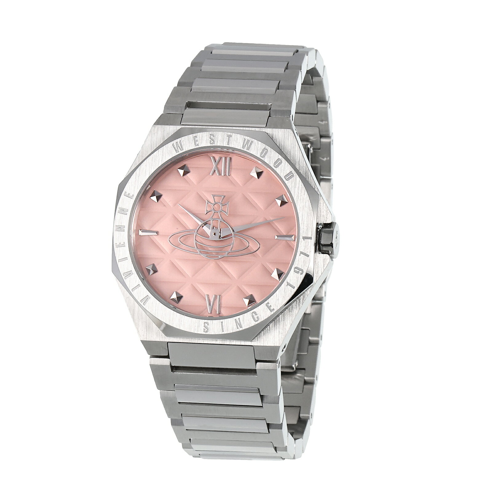 【送料無料】 Vivienne Westwood ヴィヴィアンウエストウッド 腕時計 ヴィヴィアン 時計 VV344PPKSL Aldgate アルドゲイト レディース ピンク×シルバー ビビアン ヴィヴィアン・ウエストウッド【ブランド】【プレゼント】【セール】