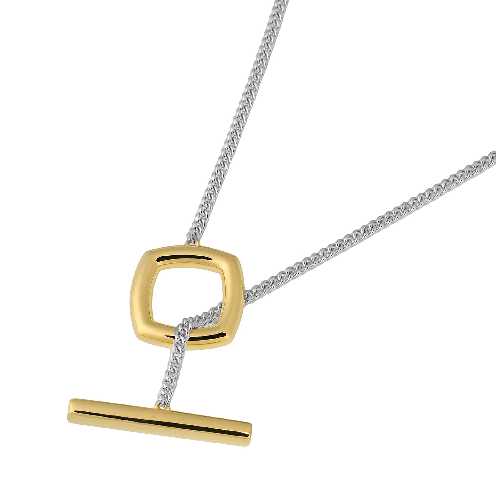 TOM WOOD Frame Pendant Duo ネックレス