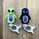 Swiff / A71 ALIEN Carton Tuner Green Clip On Tuner クリップ チューナー エイリアンくん