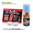 【ベランダ 鳩 ハト 忌避剤セット】バードフリーDIY 1箱(6個入)+スーパーハトジェッ
