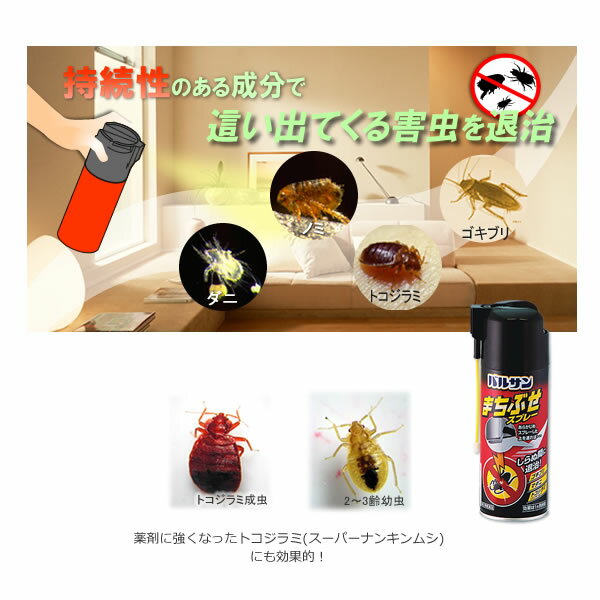 まとめ購入24本 バルサンまちぶせスプレー 300ml ×24本【第2類医薬品】トコジラミ駆除 殺虫剤 ナンキンムシ 南京虫 ゴキブリ ダニ ノミ駆除に 2