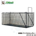 捕獲器 アニマルキャッチャー Lサイズ AC-36 農作物 家畜 獣被害対策 アライグマ ハクビシン 捕獲器 簡単設置 【北海道・沖縄配送不可】【送料無料】
