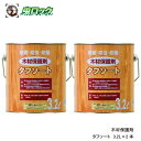 防腐 防虫 坊蟻 タフソート 木材保護剤 3.2L×2本 油性 木部 黒褐色 ケミプロ化成