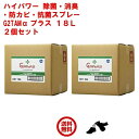 2個セット 除菌 スプレー 業務用 G2TAM α プラス 18L ソフトタンク ジーツータム アルファ ピース アンド キューズ 消臭 抗菌 除菌 抗カビ 剤...