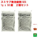 2個セット ボウフラ 駆除 スミラブ 発泡錠剤 SES 1g×50錠 第2類医薬品 蚊 幼虫 孑孑 発泡錠 薬剤 使用方法 効果 側溝 IGR 住化エンバイロメンタルサイエンス 4月 あす楽対応 ポイント 消化 領収書発行 虫ナイ