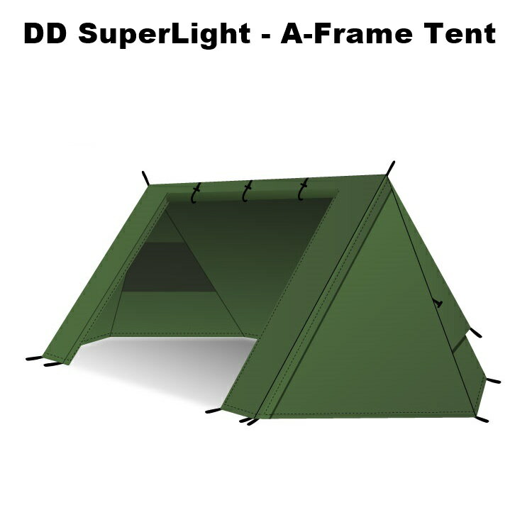 【あす楽対応】テント DDテント DD SuperLight A-Frame Tent スーパーライト Aフレームテント 防水 アウトドア キャンプ ソロキャンプ BBQ バーベキュー フェス