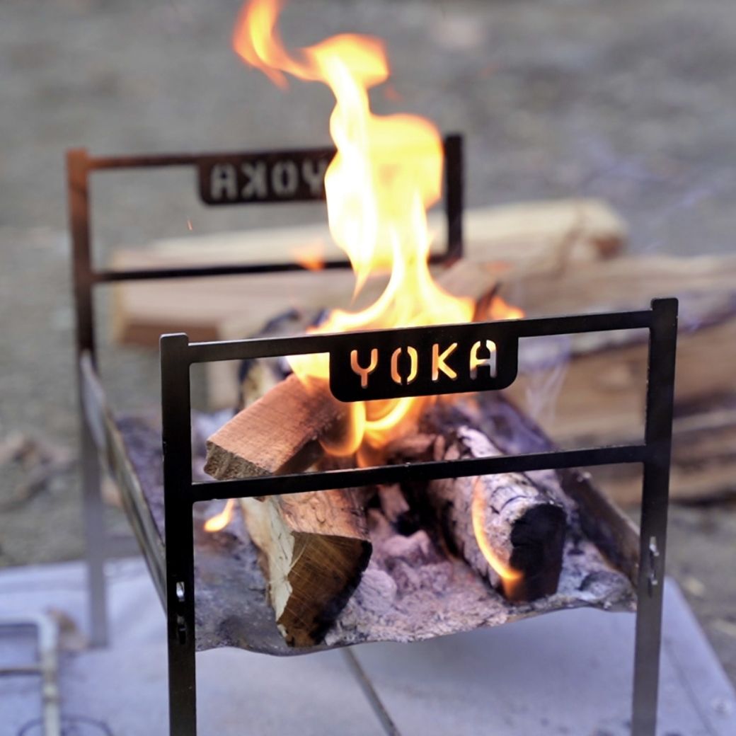 【あす楽対応】 焚き火台 YOKA (ヨカ) 軽量焚き火台 COOKING FIRE PIT LIGHT (クッキングファイヤーピット・ライト) ステンレス 軽量 コンパクト BBQグリル バーベキュー 焚き火 キャンプ ソロキャンプ アウトドア 2