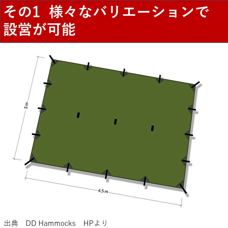 【あす楽対応】タープ DDタープ 4.5x3m DD Tarp XL 4.5x3m ヘキサタープ 長方形 大型 DD Hammocks ソロキャンプ ハンモックキャンプ 野営 ブッシュクラフト 防水 3000mm アウトドア キャンプ ツーリング通販格安セール情報 楽天 通販