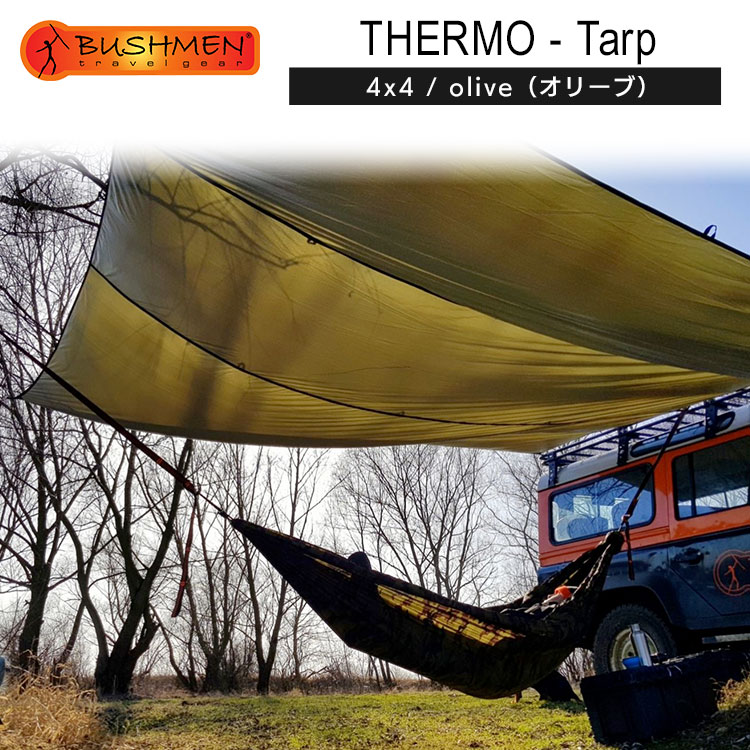 yyΉz BUSHMEN Travel GeariubV gx MAj THERMO - Tarp T[ ^[v 4x4 / oliveiI[uj