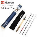 Huerco フエルコ フィッシングロッド XT 510-4C ベイトモデル / 4pcs 釣り 釣り竿 フィッシング ロッド 4pcsショートベイト レギュラーテーパー