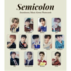 SEVENTEEN Semicolon VIDEO CALL EVENT PHOTO CARD 韓国正規品