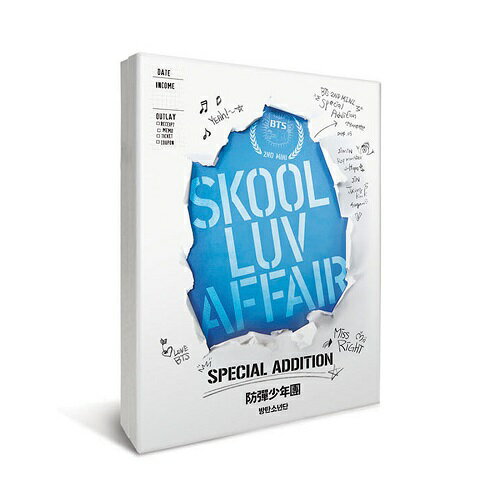 国内発送 あす楽対応 BTS - Skool Luv Affair : 2nd Mini Album SPECIAL ADDITION CD 2DVD 韓国盤