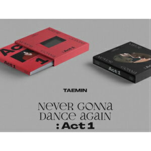 テミン - 3集 Never Gonna Dance Again : Act 1 CD 韓国盤 バージョン選択可能