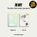 THE BOYZ THE FIRST にPlat formアルバムが追加 ＊＊＊こちらの商品は付属のカードより音源にアクセスしていただくスマートアルバムとなります＊＊＊ ＊＊＊CDの付属はございませんのでご注意くださいませ＊＊＊ - QRカード(バージョン別、11種よりランダム1枚） - SELFIE PHOTOCARD (バージョン別、11種よりランダム1枚） - OFFICIAL PHOTOCARD (バージョン別、1セット11枚）