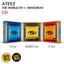 ATEEZ - THE WORLD EP.1 : MOVEMENT 韓国盤 CD 公式 アルバム エイティーズ アチズ