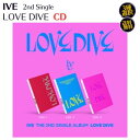 IVE - LOVE DIVE 2nd Single Album CD 韓国盤 公式 アルバム ラブダイブ