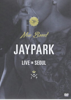 JAY PARK パク・ジェボム New Breed LIVE IN SEOUL 2DVD + 写真集 韓国盤 元2PM ジェボム のソウルコンサートDVD Jay Park(ジェボム)のコンサートDVDが登場アジア5カ国と米国4都市で初のコンサート「New Breed Live in Seoul」を盛況のうちに終え、2012年8月にソウルのオリンピック・ホールでアンコール公演を開催したジェボム。2枚組DVDには、ライヴ映像をはじめ舞台裏やインタビューなどファン必見の映像が満載。Disc1には前作『New Breed』より"I Got Your Back""星""遊びにきて"、メイン・トラック"Know Your Name"のリミックス・ヴァージョンなどコンサートで披露した29トラックを豪華収録。Disc2にはコンサートのリハーサルやメイキング、ファンへのスペシャル・メッセージなどが7トラック収められている。日本語字幕付きのDVDセットには60ページのコンサート写真集付き。■発売日：2013年4月25日 ■リージョンコード：ALL(日本のDVDプレーヤーで再生できます。)■画面サイズ：16:9■音声仕様：Dolby Digital 5.1/Dolby Digital Stereo■字幕：日本語、韓国語、英語、中国語■再生時間：152分 2