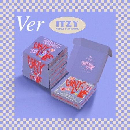 ITZY - CRAZY IN LOVE ファーストアルバム 韓国盤 CD バージョン選択可能