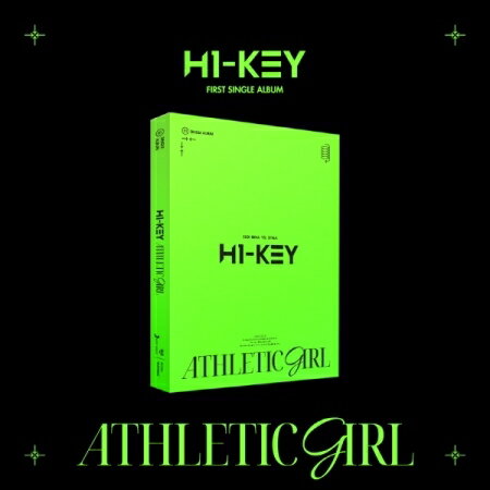 H1-KEY - Athletic Girl 1st シングルアルバム 韓国盤 CD
