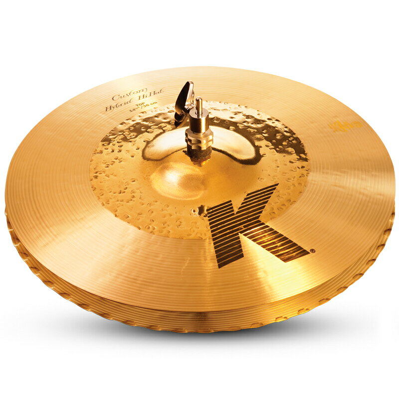 Zildjian K Custom Hybrid HiHats 14-1/4”（ペア売りのみ）