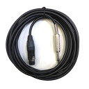 CANARE CABLE マイクコード ノイトリック製プラグ PC-03B PHONE標準-XLRメス3M カナレ マイクケーブル 1