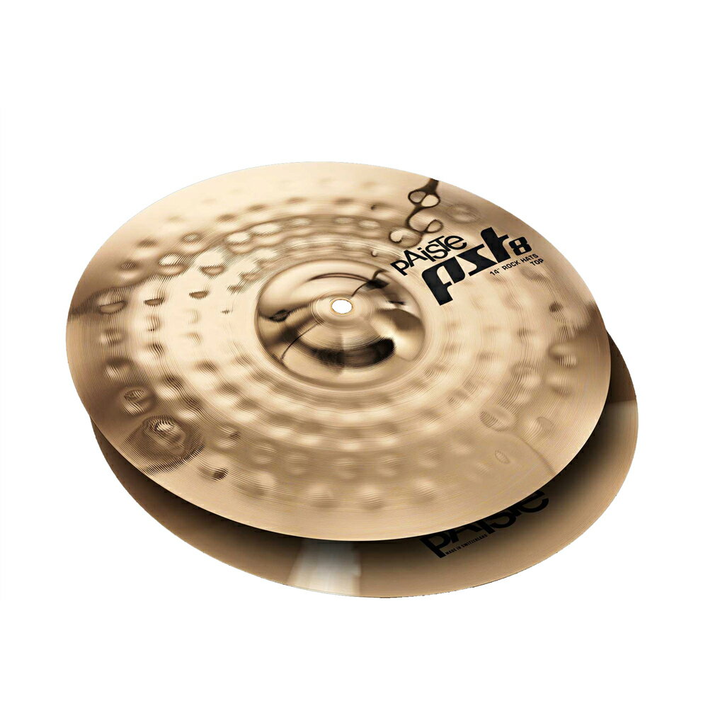 PAISTE PST-8 Rock Hats 14" パイステ ハイハット SET