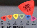 Jim Dunlop TORTEX TRIANGLE 431R ギターピック 12枚セット Yellow