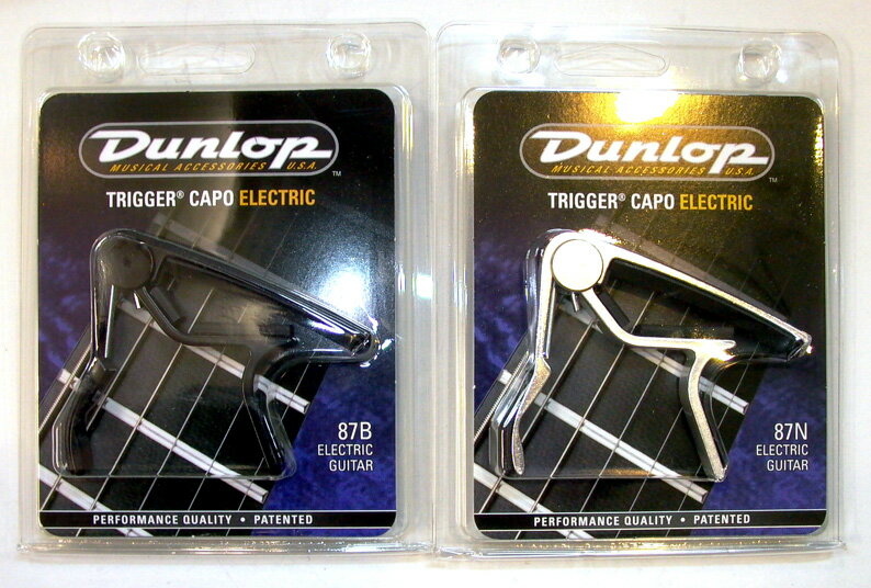 Dunlop Electric Trigger Capos 87 エレキギター用 トリガーカポタスト ニッケル