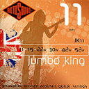 RotoSound (ロトサウンド) JK11 アコースティックギター弦 ライト LROTJK11 6セット