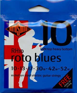 RotoSound RH10 (LROTRH10) を 2set ロトサウンド エレキギター弦