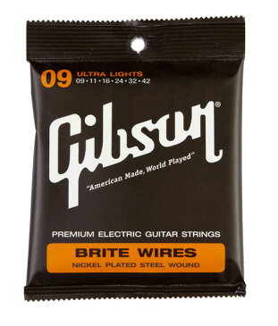 Gibson SEG-700UL ウルトラライト を 6set エレキギター弦