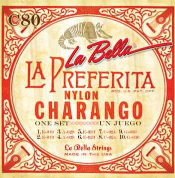 LaBella Charango (チャランゴ) C80 を 1set