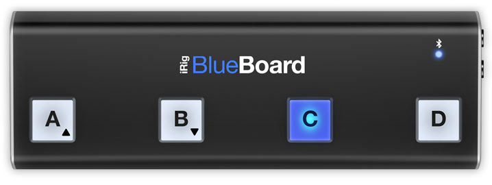 IK Multimedia iRig BlueBoard (Bluetooth MIDI pedalboard)