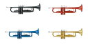 Kaerntner Trumpet KTR30 入門セット付き (譜面台、教則DVD、教則本、ミュート、ラッカーポリッシュ) ケルントナー トランペット Gold