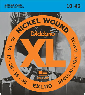 D'Addario EXL110 RegularLight を 2set ダダリオ エレキギター弦