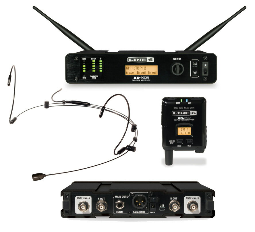 Line6 XD-V75HS (ヘッドセット・マイク)：SXDV75HS