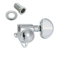 Aria AT-280G エレキギター用 ペグ 3対3 Chrome L3+R3 1セット