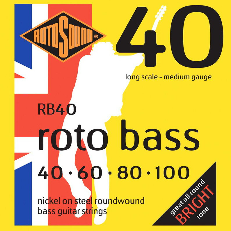 RotoSound (ロトサウンド) RB40 ベース弦