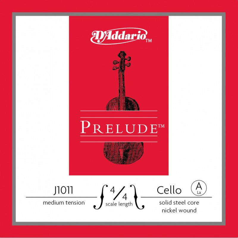 Prelude Cello Stringsは芯線にソリッドスチールの単線を採用し、 耐久性、安定したピッチが特徴のチェロ弦です。 独自の製法により、通常のソリッドスチール芯線に比べ滑らかな弾き心地と温かみのある音が特徴で、 ビギナーにもお勧めの弦となっています。 Medium Tension Scale　4/4 ※セットではなく、単線での販売です。ご注意ください。