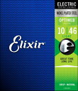 Elixir エリクサー エレキギター弦 1セット #19052 OPTIWEB ライトゲージ