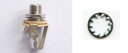 AllParts SWITCHCRAFT MONO JACK #11:1/4インチ(ロックワッシャー付き)
