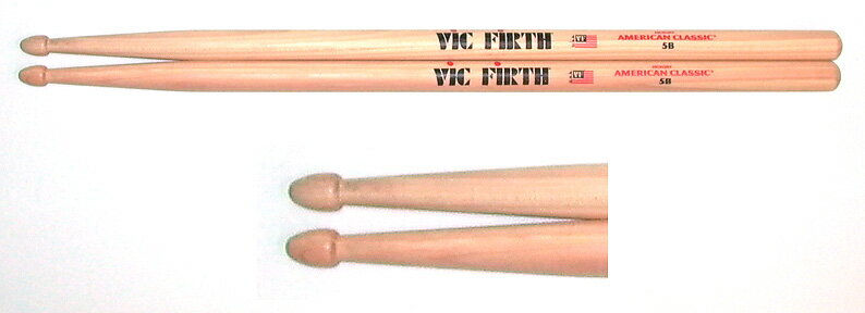 VicFirth VIC-5B を 1set ヴィックファース ドラムスティック