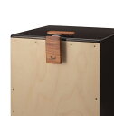 Cajon Clacker 付属のデュアルロックテープを使って好みの場所に取り付けることで、 容易にアタックの効いたクラックサウンドが出せるアクセサリー。