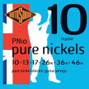RotoSound PURE NICKELS Regular ROT-PN10 を 6set