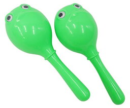 KC FROG-Type Plastic Maracas OP-MAF01 カエルマラカス