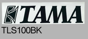 Tama Logo Sticker TLS100BK SXebJ[ ubN