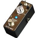 RevoL effects AUTO WAH EWA-01は、入力音の強弱によってワウサウンドが得られるフィルター系のエフェクターです。 足で操作するワウペダルで細かくリズミカルなワウサウンドを得るには、非常に高いプレイアビリティーを要求されますが、EWA-01はピッキングの強さに反応してフィルターがかか るため、より繊細かつリズミカルなワウサンドを容易に再現できます。 UP/DOWNの2つのトーンバリエーションを搭載し、”UP ”はワウペダルをオープンする動作、”DOWN ”はクローズする動作を再現します。 いずれも、音の強弱によりペダルの踏み込み具合を再現します。