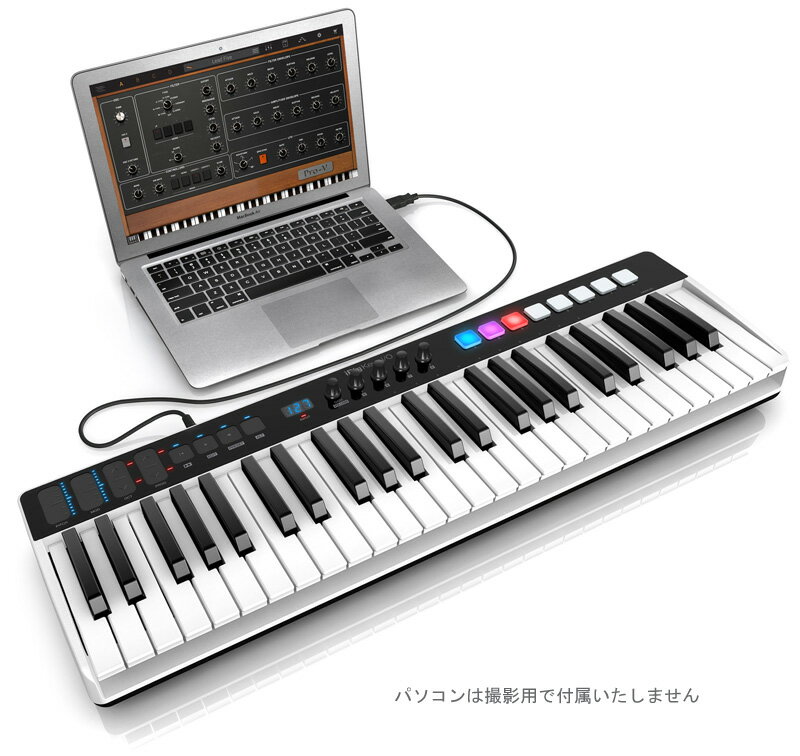 IK Multimedia iRig Keys I/O 49 オーディオ・インターフェイス&MIDIキーボード【国内正規品】