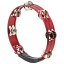 KC Aluminum Alloy Tambourine 10h HMT-AL24/RD